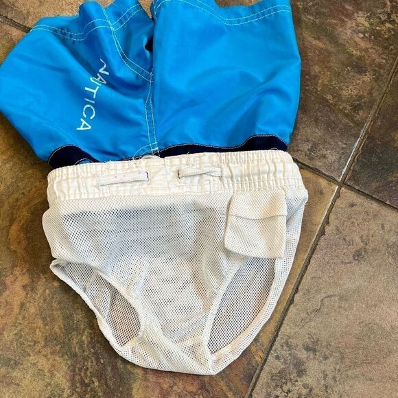 Nautica Boys Color Block Swimsuit Shorts 3T - Picture 7 of 7
